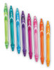 A Picture of product BIC-RGLCGAP81A BIC® Gel-ocity™ Quick Dry Retractable Gel Pen Medium 0.7 mm, Randomly Assorted Ink and Barrel Colors, 8/Pack