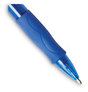 A Picture of product BIC-VLGB361BE BIC® GLIDE™ Bold Retractable Ball Pen Ballpoint Value Pack, 1.6 mm, Blue Ink, Translucent Barrel, 36/Pack