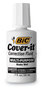 A Picture of product BIC-WOC12 BIC® Cover-It® Correction Fluid 20 ml Bottle, White, Dozen