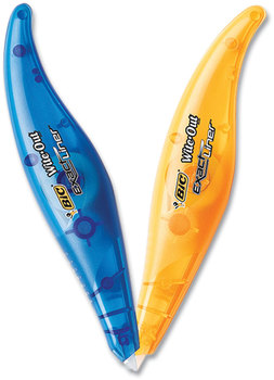 BIC® Wite-Out® Brand Exact Liner® Correction Tape Non-Refillable, 0.2" x 236", 4/Pack