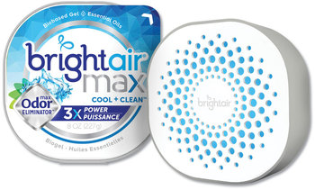 BRIGHT Air® Max Odor Eliminator Freshener Cool and Clean, 8 oz Jar