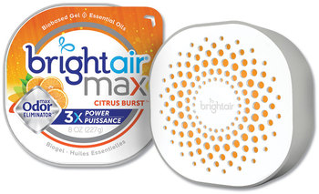 BRIGHT Air® Max Odor Eliminator Freshener Citrus Burst, 8 oz Jar