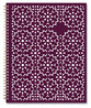 A Picture of product BLS-117889 Blue Sky® Gili Weekly/Monthly Planner Jewel Tone Artwork, 11 x 8.5, Plum Cover, 12-Month (Jan to Dec): 2024