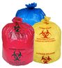 A Picture of product 860-136 Hospital Isolation Bags/Can Liners. 1.20 mil. 10 gal. 24 X 24 in. Red. 250/case. Replaces 860-135.