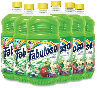 Fabuloso® Multi-Use Cleaner Multi-use Passion Fruit Scent, 56 oz, Bottle, 6/Carton