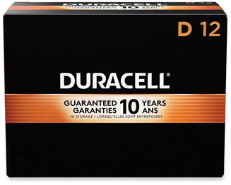 Duracell® CopperTop® Alkaline Batteries D 12/Box