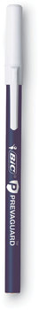 BIC® PrevaGuard™ Round Stic Pen, Stick, Medium 1 mm, Blue Ink, Barrel, 8/Pack