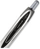 A Picture of product UBC-1736097 uniball® Signo 207™ Needle Point Retractable Gel Pen Medium 0.7 mm, Black Ink, Clear/Black Barrel, Dozen