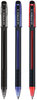 A Picture of product UBC-1768011 uniball® Jetstream 101 Pen Hybrid Gel Stick, Bold 1 mm, Black Ink, Barrel, Dozen