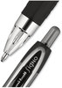 A Picture of product UBC-1790895 uniball® Signo 207™ Retractable Gel Pen Bold 1 mm, Black Ink, Smoke/Black Barrel, Dozen