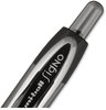 A Picture of product UBC-1790895 uniball® Signo 207™ Retractable Gel Pen Bold 1 mm, Black Ink, Smoke/Black Barrel, Dozen