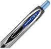 A Picture of product UBC-33951 uniball® Signo 207™ Retractable Gel Pen Medium 0.7 mm, Blue Ink, Smoke/Black/Blue Barrel, Dozen