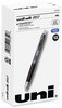 A Picture of product UBC-1790923 uniball® 207™ Gel Ultra Micro Pen Signo Retractable, Extra-Fine 0.38 mm, Blue Ink, Clear/Black Barrel