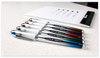 A Picture of product UBC-1832404 uniball® VISION ELITE™ BLX Series Roller Ball Pen Hybrid Gel Stick, Bold 0.8 mm, Assorted Ink and Barrel Colors, 5/Pack