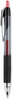 A Picture of product UBC-33952 uniball® Signo 207™ Retractable Gel Pen Medium 0.7 mm, Red Ink, Smoke/Black/Red Barrel, Dozen