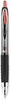 A Picture of product UBC-33952 uniball® Signo 207™ Retractable Gel Pen Medium 0.7 mm, Red Ink, Smoke/Black/Red Barrel, Dozen