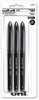 A Picture of product UBC-1926808 uniball® AIR™ Porous Rollerball Pen Gel Stick, Medium 0.7 mm, Black Ink, Barrel, 3/Pack