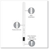 A Picture of product UBC-24836 uniball® EMOTT Pen Porous Point Stick, Fine 0.4 mm, Assorted Ink Colors, White Barrel, 10/Pack