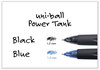 A Picture of product UBC-42070 uniball® Power Tank RT Retractable Ballpoint Pen Bold 1 mm, Black Ink, Smoke/Black Barrel, Dozen