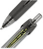 A Picture of product UBC-42070 uniball® Power Tank RT Retractable Ballpoint Pen Bold 1 mm, Black Ink, Smoke/Black Barrel, Dozen