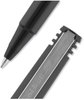 A Picture of product UBC-60101 uniball® Roller Ball Stick Pen Fine 0.7 mm, Black Ink, Barrel, Dozen