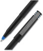 A Picture of product UBC-60103 uniball® Roller Ball Stick Pen Fine 0.7 mm, Blue Ink, Black/Blue Barrel, Dozen