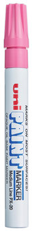 uni®-Paint Permanent Marker Medium Bullet Tip, Pink