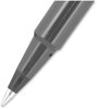 A Picture of product UBC-60151 uniball® Roller Ball Stick Pen Extra-Fine 0.5 mm, Black Ink, Matte Barrel, Dozen