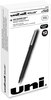 A Picture of product UBC-60151 uniball® Roller Ball Stick Pen Extra-Fine 0.5 mm, Black Ink, Matte Barrel, Dozen