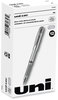 A Picture of product UBC-60658 uniball® Gel IMPACT™ Pen Stick, Medium 1 mm, Silver Metallic Ink, Barrel