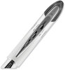 A Picture of product UBC-61231 uniball® VISION ELITE™ Stick Roller Ball Pen Hybrid Gel Bold 0.8 mm, Black Ink, White/Black/Clear Barrel