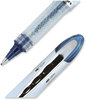 A Picture of product UBC-61232 uniball® VISION ELITE™ Stick Roller Ball Pen Hybrid Gel Bold 0.8 mm, Blue-Infused Black Ink, White/Blue/Clear Barrel