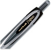 A Picture of product UBC-61255 uniball® Signo 207™ Retractable Gel Pen Fine 0.5 mm, Black Ink, Smoke/Black Barrel, Dozen