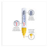 A Picture of product UBC-63735 uni®-Paint Permanent Marker Broad Chisel Tip, Yellow