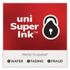 A Picture of product UBC-65800 uniball® 207™ Impact™ Stick Gel Pen Bold 1 mm, Black Ink, Silver/Black Barrel