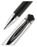 A Picture of product UBC-65800 uniball® 207™ Impact™ Stick Gel Pen Bold 1 mm, Black Ink, Silver/Black Barrel