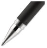 A Picture of product UBC-65800 uniball® 207™ Impact™ Stick Gel Pen Bold 1 mm, Black Ink, Silver/Black Barrel