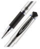 A Picture of product UBC-65801 uniball® 207™ Impact™ Stick Gel Pen Bold 1 mm, Blue Ink, Silver/Black/Blue Barrel