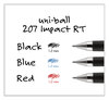 A Picture of product UBC-65870 uniball® 207™ Impact™ Retractable Gel Pen Bold 1 mm, Black Ink, Barrel