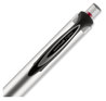 A Picture of product UBC-65872 uniball® 207™ Impact™ Retractable Gel Pen Bold 1 mm, Red Ink, Black/Red Barrel