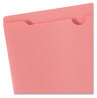 A Picture of product UBR-6595U0112 U Brands U-Eco™ Poly File Jackets Straight Tab, Letter Size, Assorted, 10/Pack