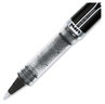 A Picture of product UBC-69000 uniball® VISION ELITE™ Stick Roller Ball Pen Hybrid Gel Extra-Fine 0.5 mm, Black Ink, Black/Clear Barrel