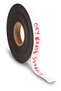 A Picture of product UBR-FM2021 U Brands Magnetic Adhesive Tape Roll 1" x 50 ft, Black
