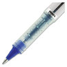 A Picture of product UBC-69024 uniball® VISION ELITE™ Stick Roller Ball Pen Hybrid Gel Bold 0.8 mm, Blue Ink, White/Blue/Clear Barrel