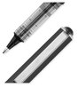 A Picture of product UBC-70128 uniball® VISION™ Roller Ball Pen Stick, Bold 1 mm, Black Ink, Gray/Black/Clear Barrel, Dozen