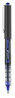 A Picture of product UBC-70129 uniball® VISION™ Roller Ball Pen Stick, Bold 1 mm, Blue Ink, Black/Blue/Clear Barrel, Dozen