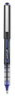 A Picture of product UBC-70129 uniball® VISION™ Roller Ball Pen Stick, Bold 1 mm, Blue Ink, Black/Blue/Clear Barrel, Dozen