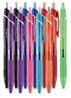 A Picture of product UBC-70171 uniball® Jetstream Elements Ballpoint Pen Hybrid Gel Retractable, Medium 1 mm, Assorted Ink and Barrel Colors, 12/Pack