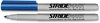 A Picture of product STW-27002 Stride StrideMark Permanent Marker Fine Bullet Tip, Blue, 12/Pack