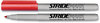 A Picture of product STW-27003 Stride StrideMark Tank Permanent Marker Broad Chisel Tip, Red, 12/Pack